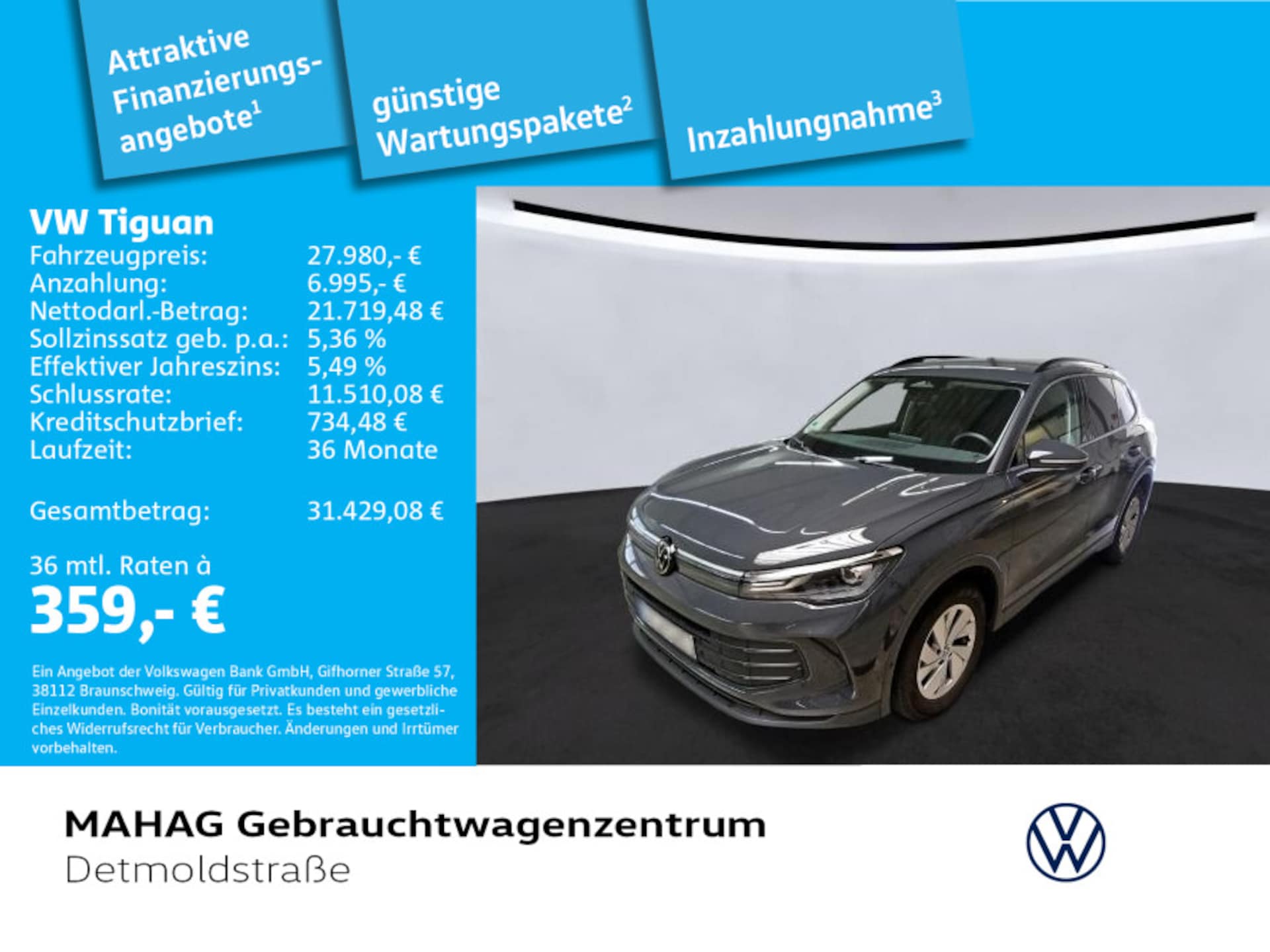 Volkswagen Tiguan Basis-Modell