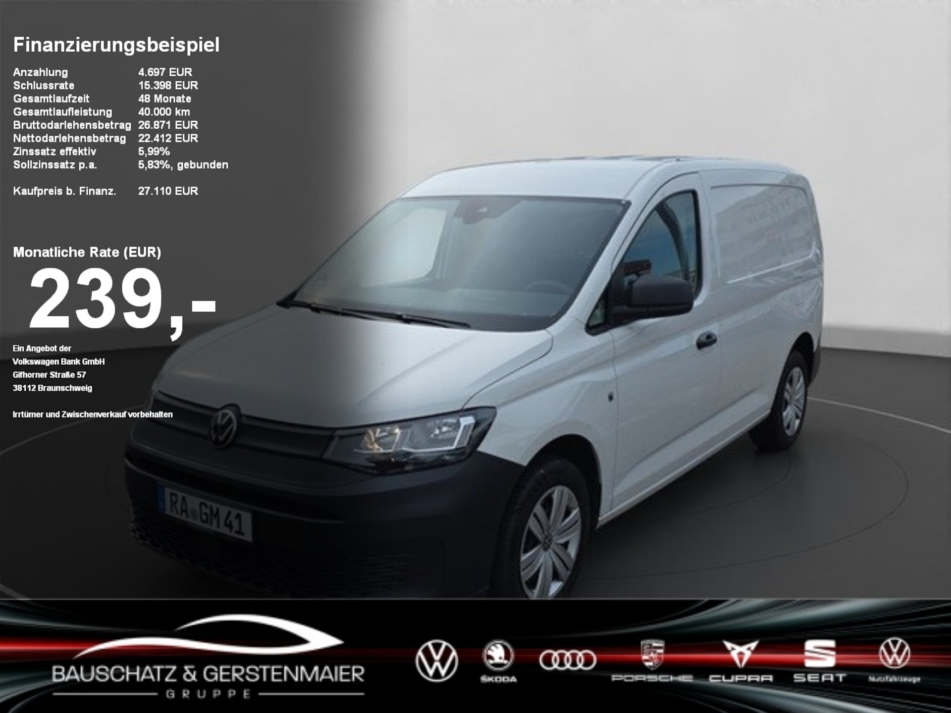 Volkswagen Caddy Maxi Cargo
