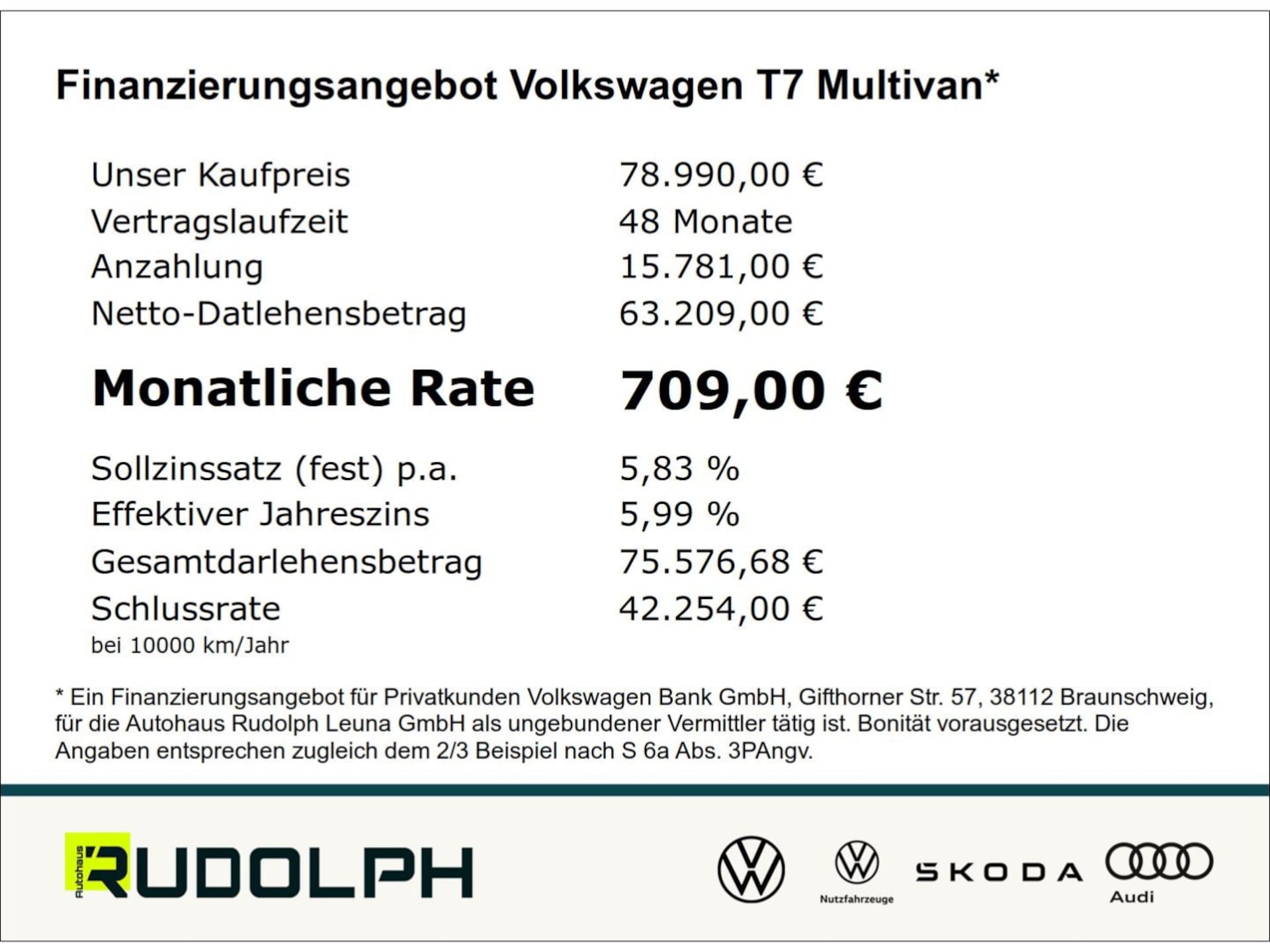 Volkswagen Multivan Langversion Style