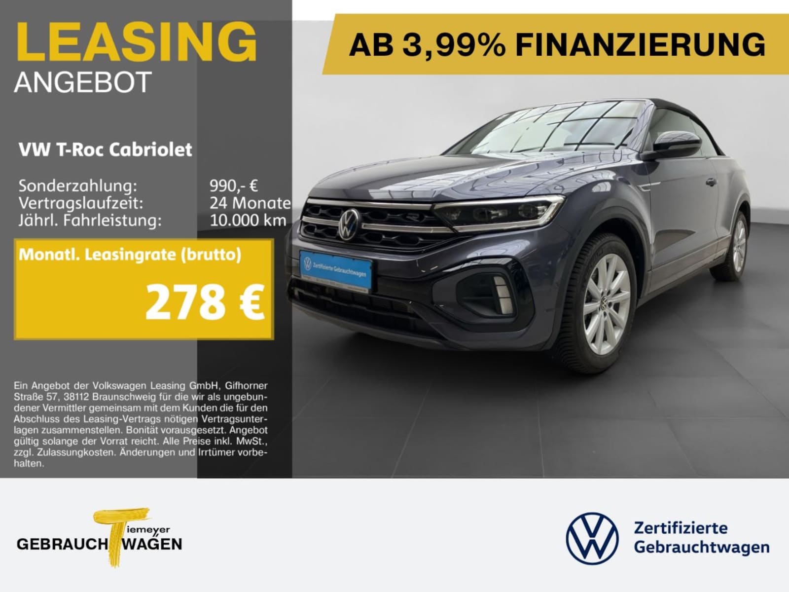 Volkswagen T-Roc Cabriolet