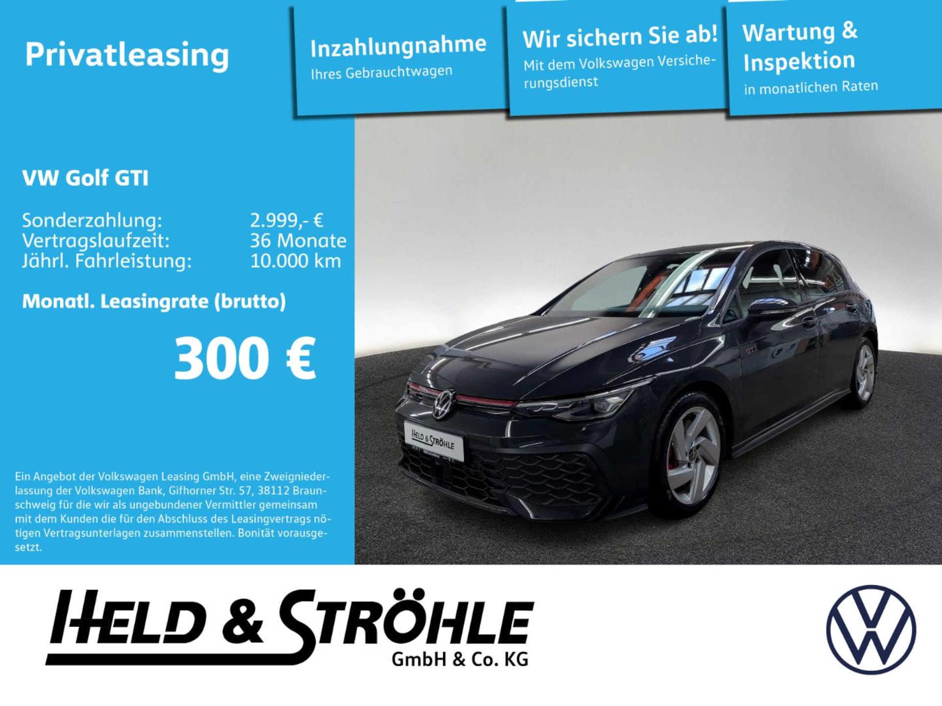 Volkswagen Golf — Volkswagen Golf Golf GTI 2.0 TSI DSG LED+ KAM PDC SHZ APP DAB+