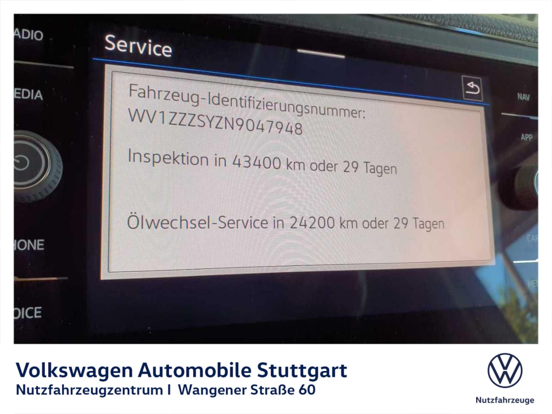 Volkswagen Crafter Kasten mittlerer Radstand