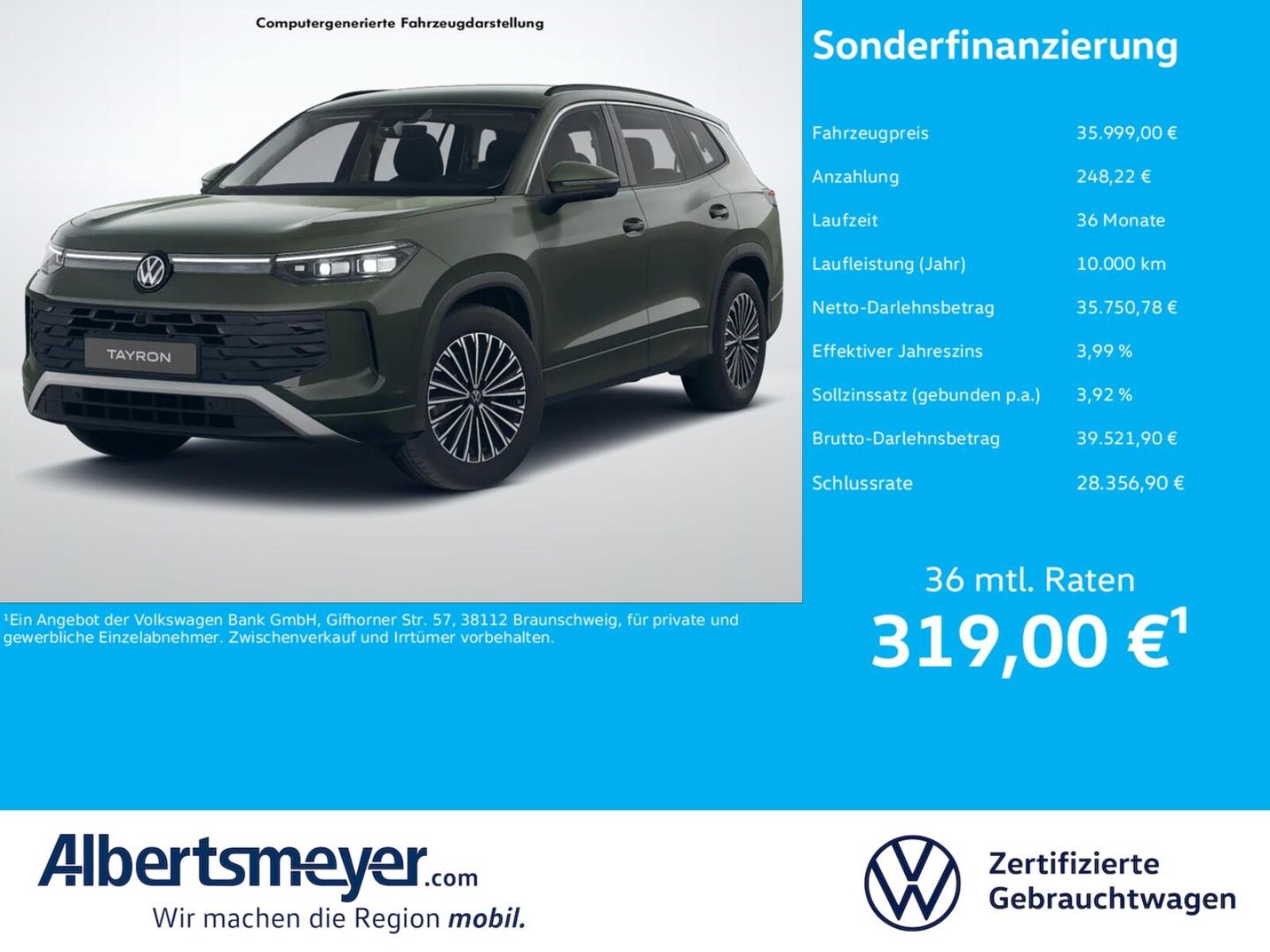 Volkswagen Tayron – Bild 2