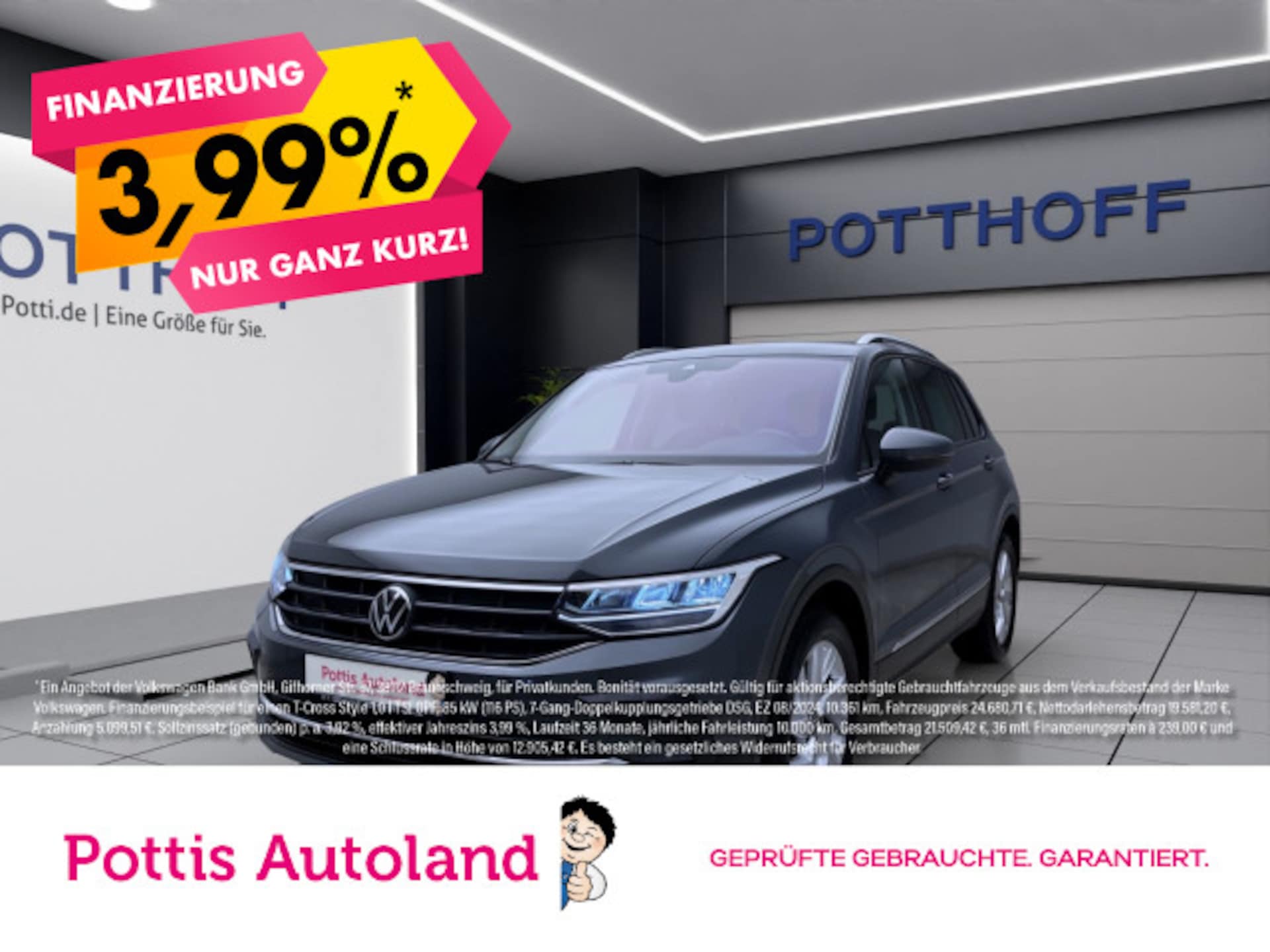 Volkswagen Tiguan 2023 — Tiguan 1.5 TSI ACTIVE NAVI KAMERA LED SITZHZG