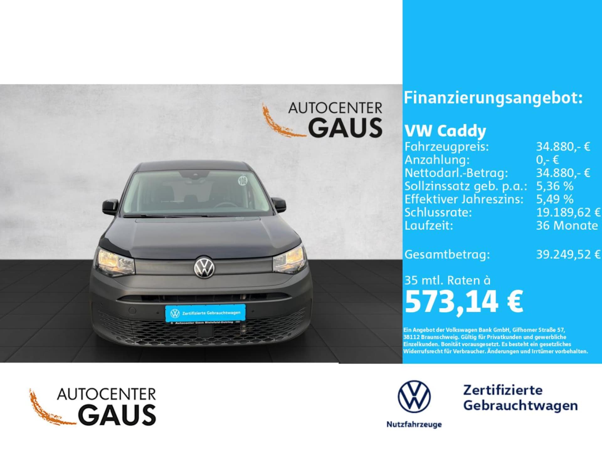 Volkswagen Caddy Basis-Modell