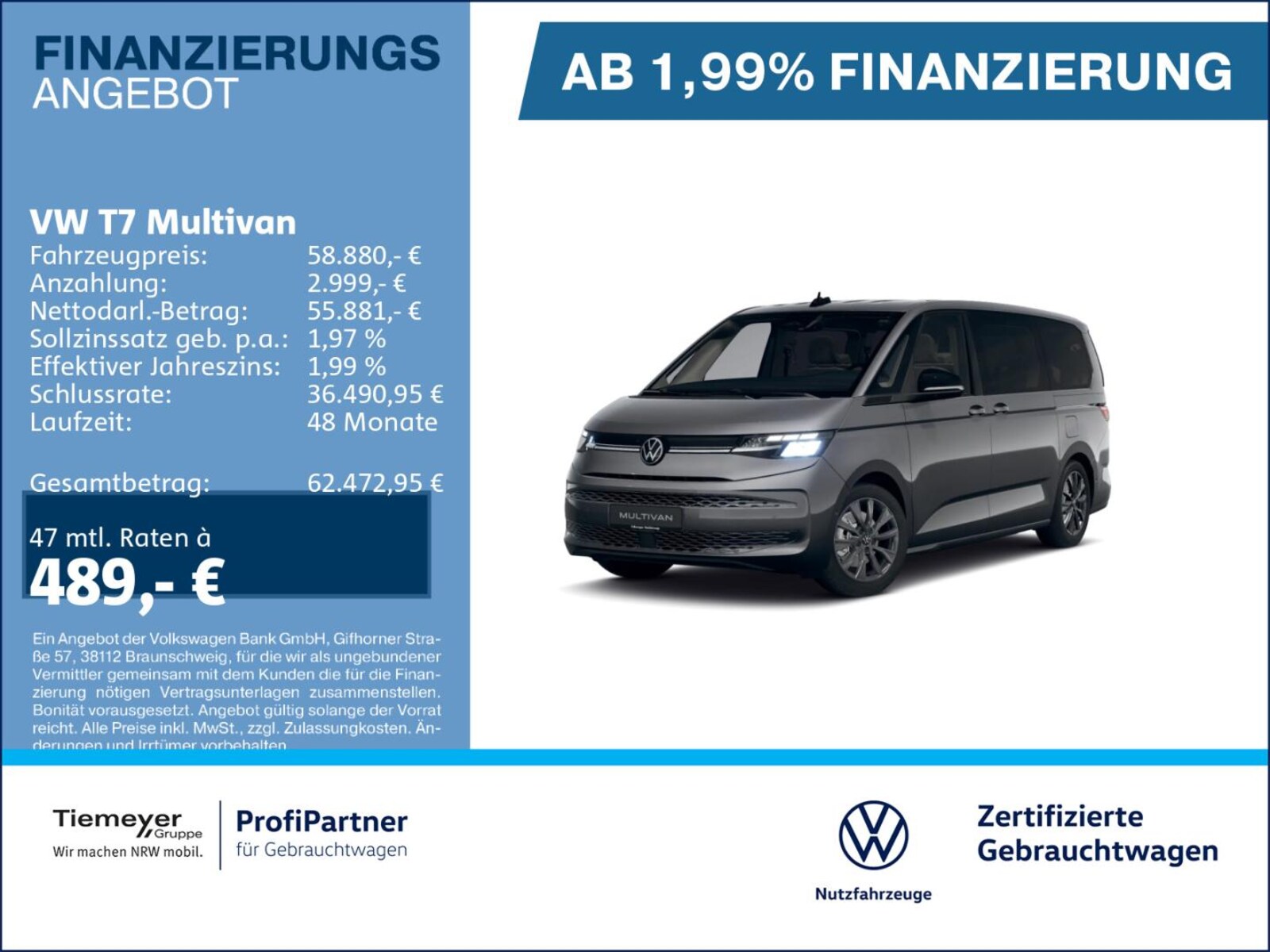 Volkswagen Multivan Langversion
