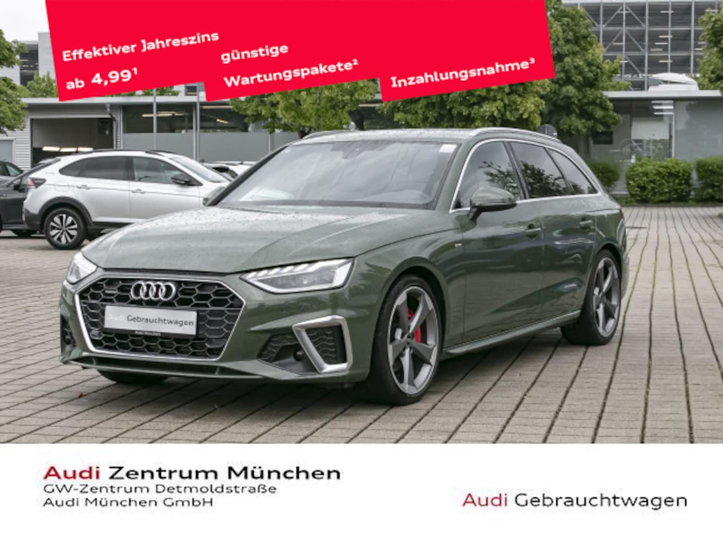 Bild über Audi A4 Avant S line 40 TFSI quattro S tronic - für weitere Informationen kontaktieren Sie den Audi Partner