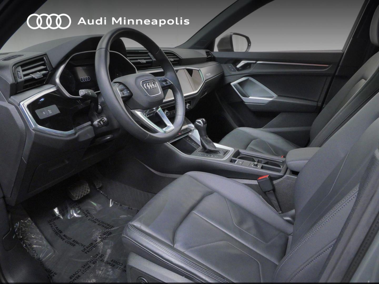 Used 2022 Audi Q3 S Line Premium Plus with VIN WA1EECF3XN1085130 for sale in Minneapolis, Minnesota