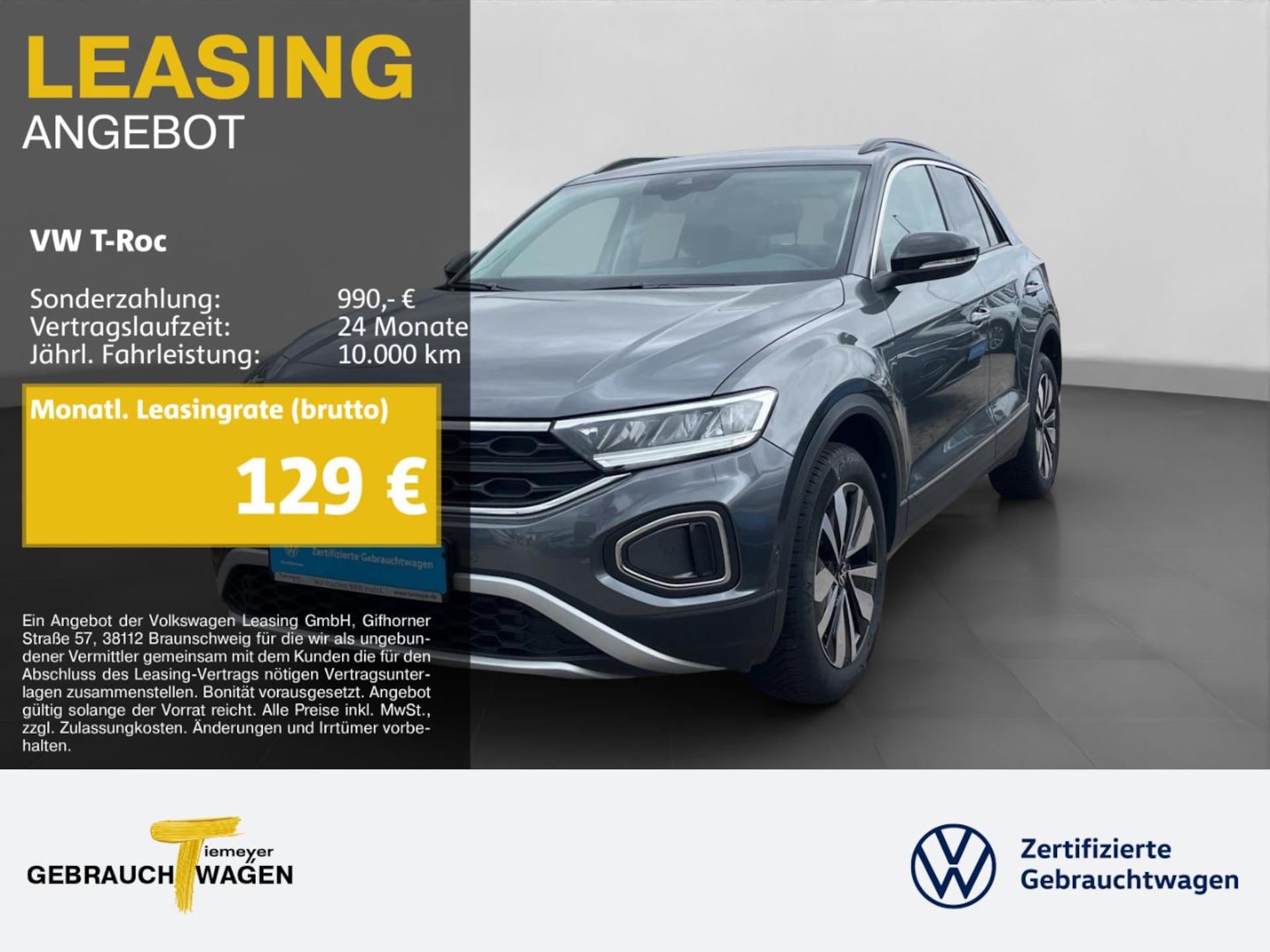 Volkswagen T-Roc Life