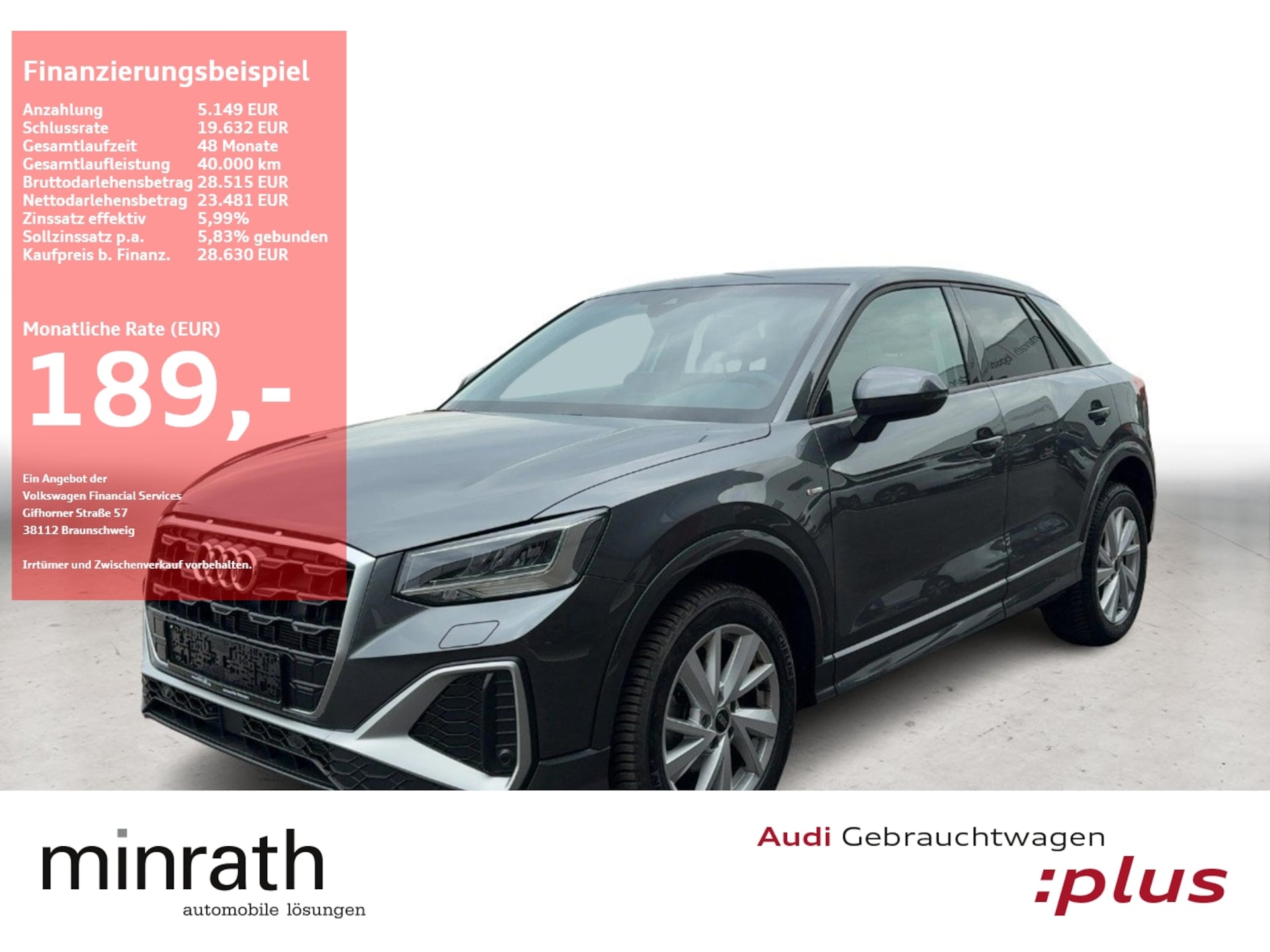Audi Q2 S line