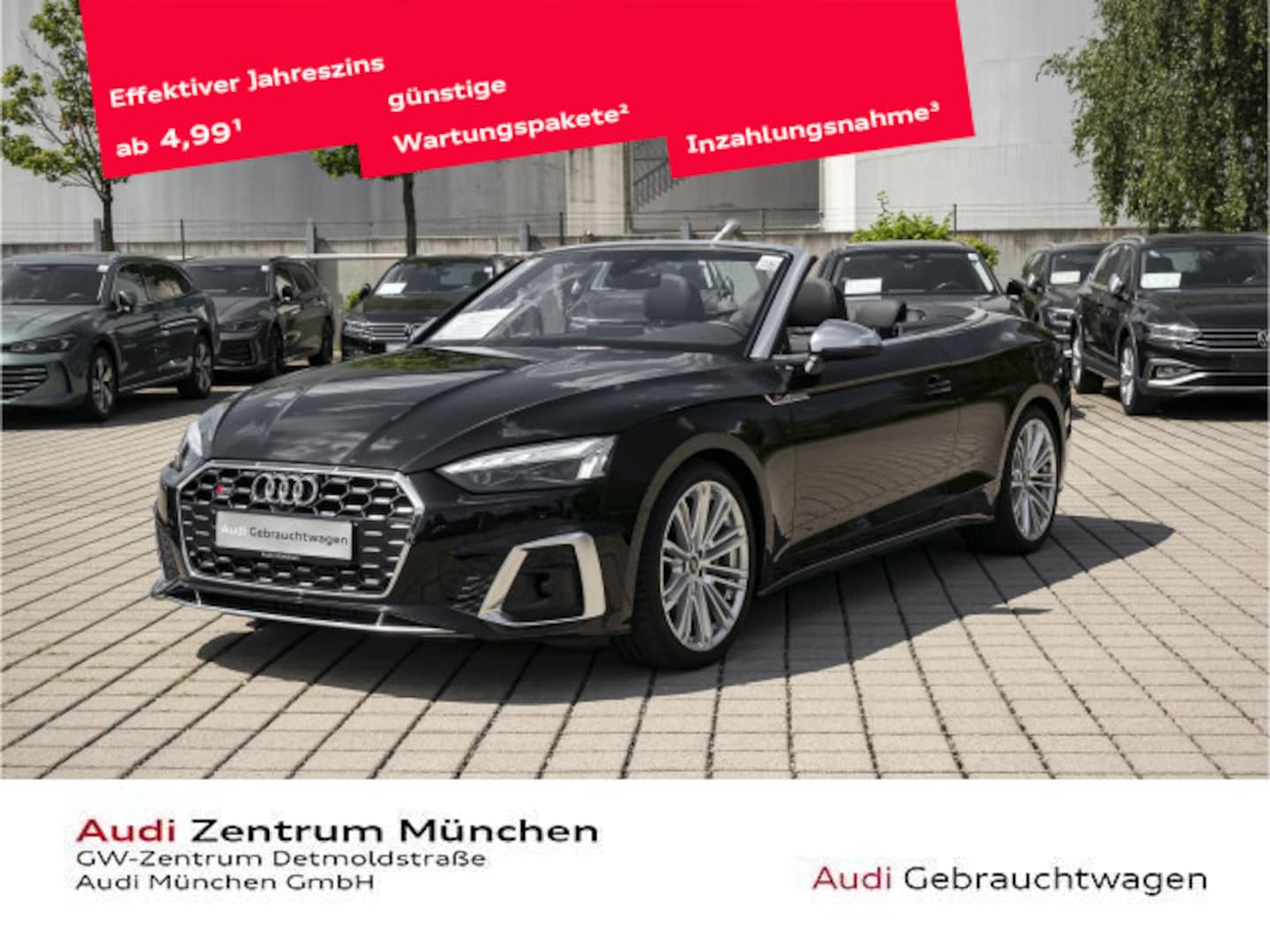 Bild über Audi S5 Cabriolet TFSI quattro tiptronic - für weitere Informationen kontaktieren Sie den Audi Partner