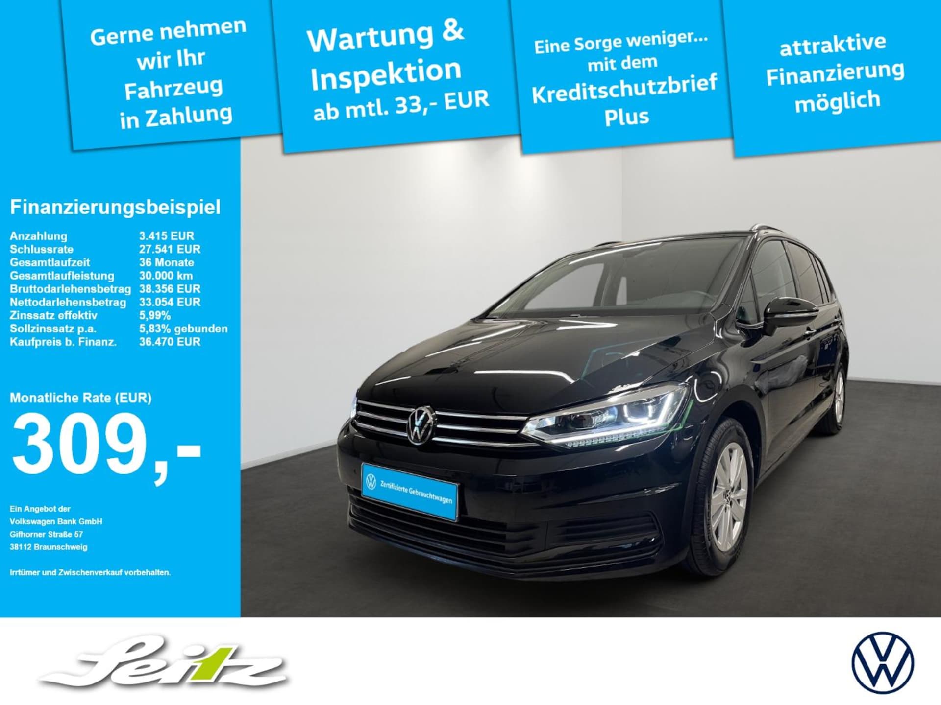 Volkswagen Touran 2025
