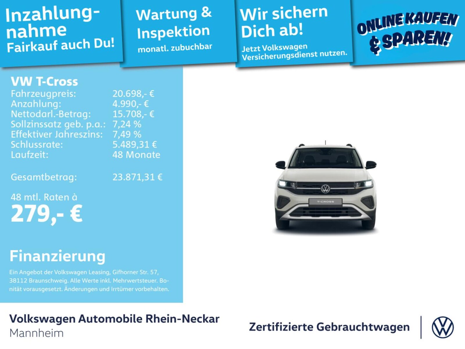Volkswagen T-Cross – Bild 2