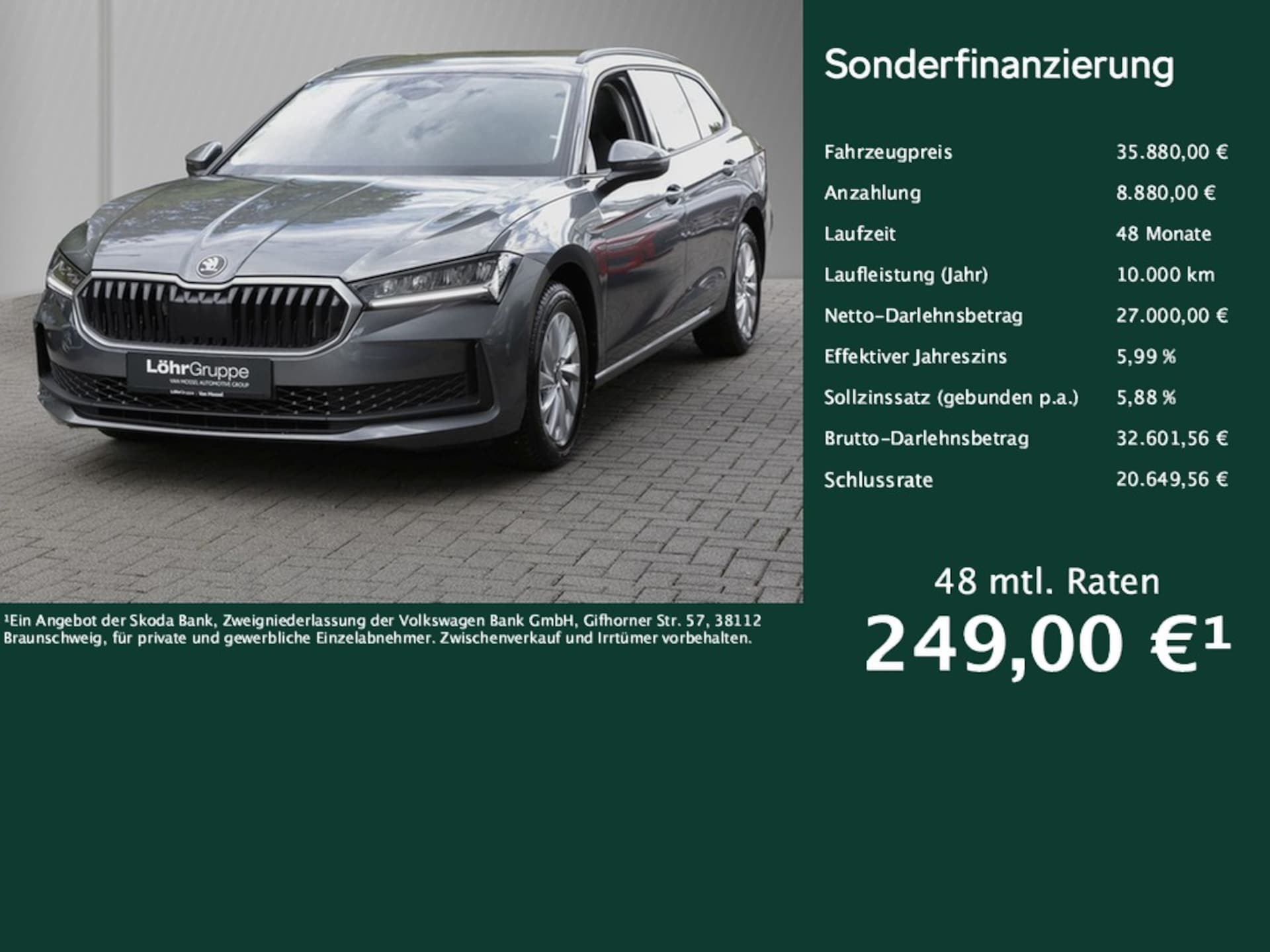 Skoda Superb Combi Essence