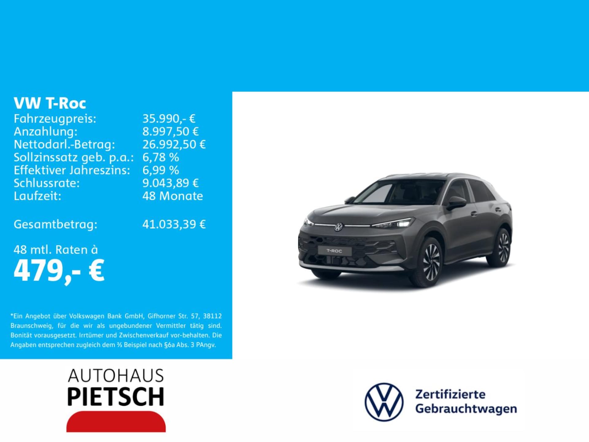 Volkswagen T-Roc Style