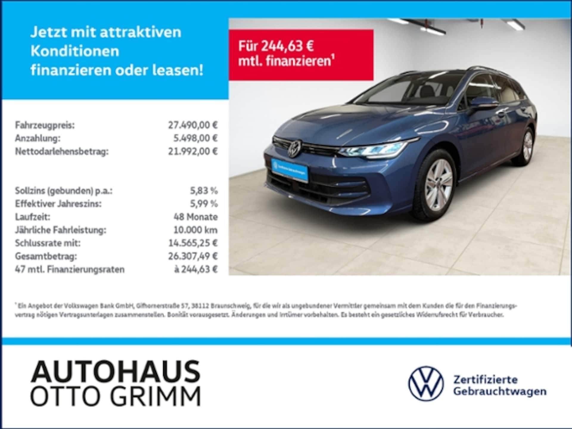 Volkswagen Golf Variant Life