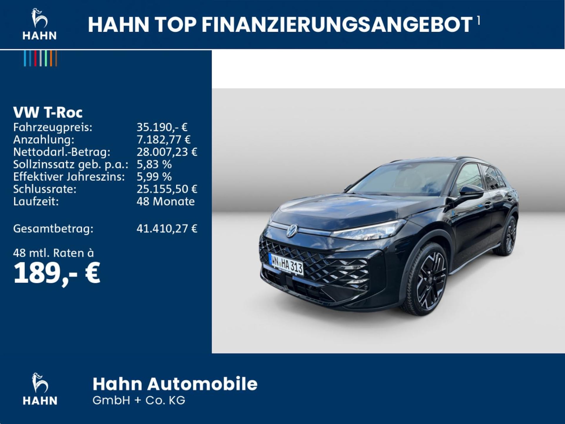 Volkswagen T-Roc R-Line