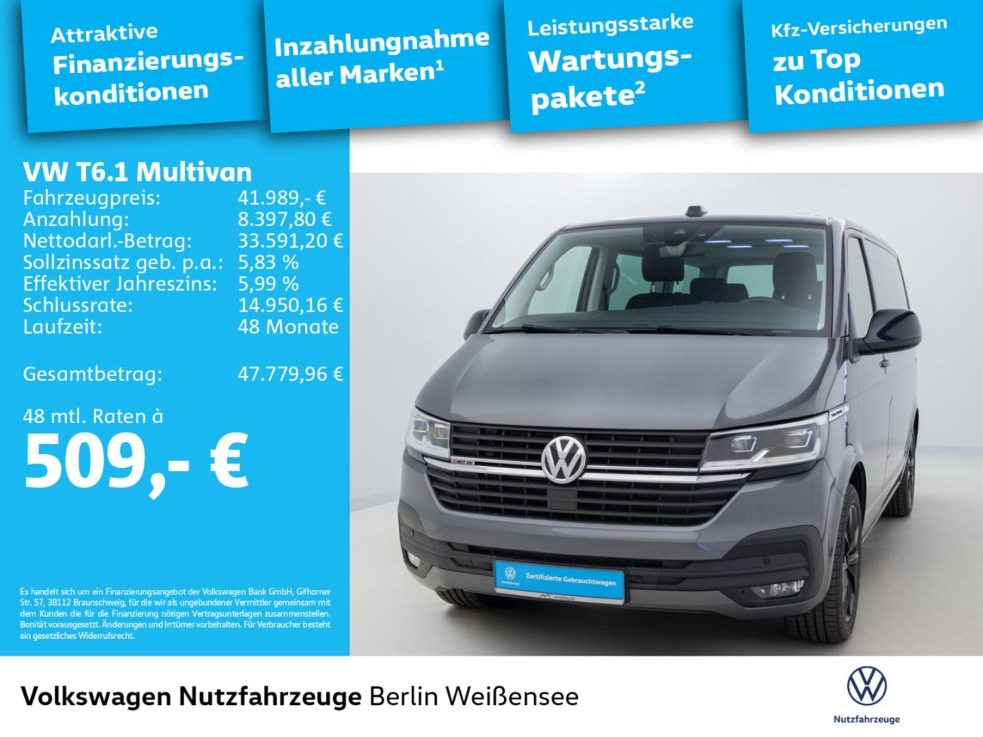 Volkswagen T6.1 Multivan Comfortline