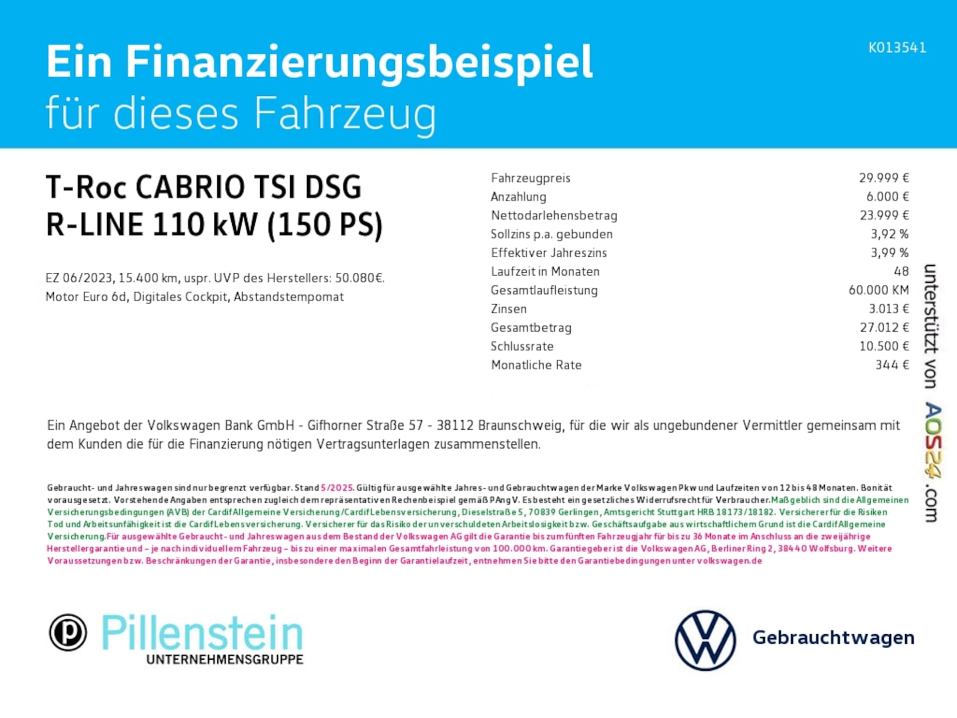 Volkswagen T-Roc Cabriolet R-Line