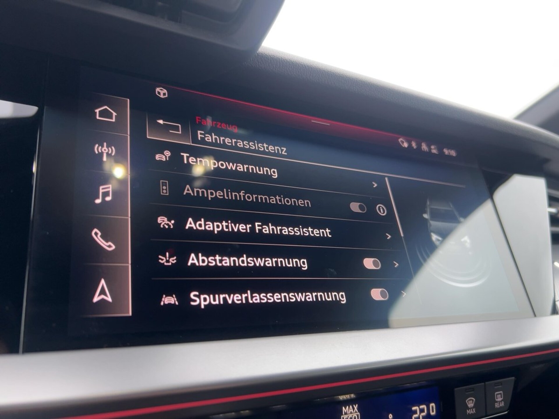 Audi A3 Sportback S line