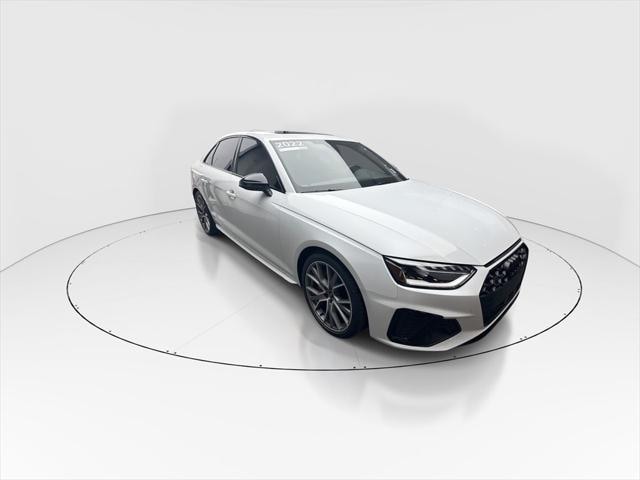 Used 2022 Audi S4 Premium Plus with VIN WAUB4AF44NA014544 for sale in Kansas City