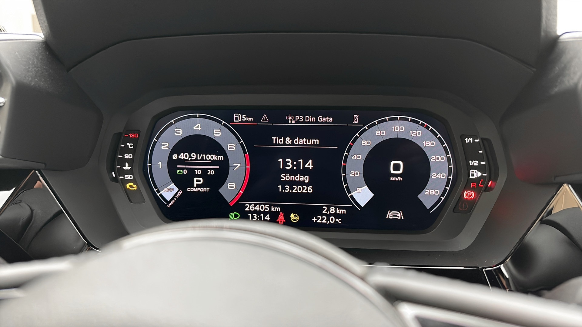 Bild som visar Audi A3 Sedan A3 Sedan 35 TFSI Proline advanced 150 hk S tronic - för mer information kontakta din Audi Partner