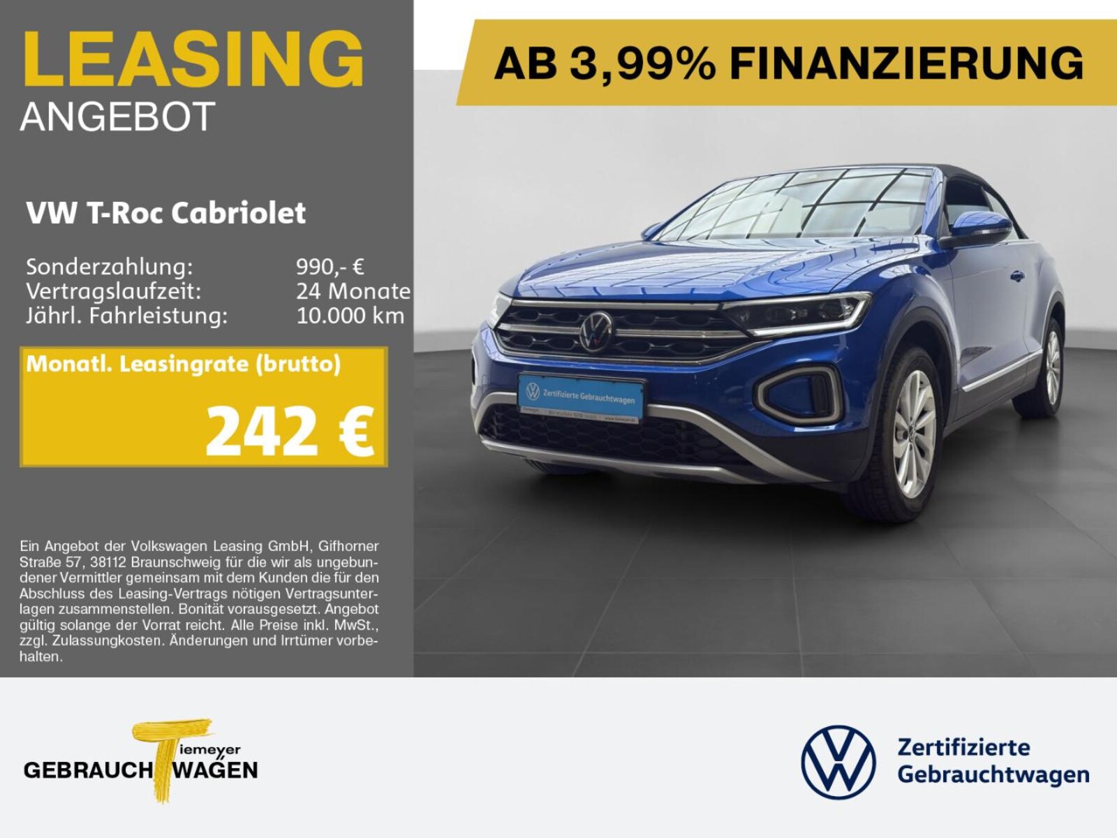 Volkswagen T-Roc Cabriolet