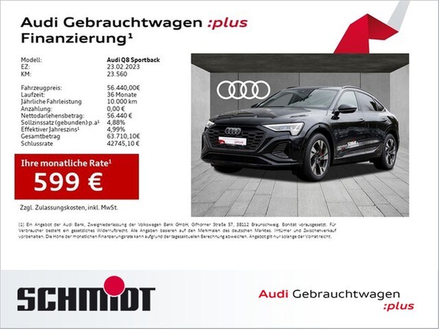 Audi Q8 Sportback e-tron