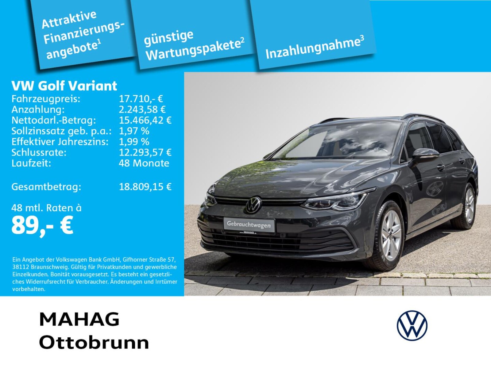 Volkswagen Golf Variant – Bild 2