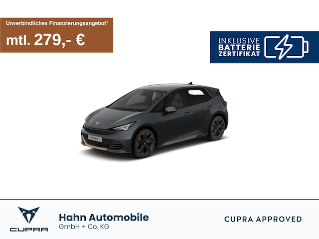 CUPRA Born Edition Dynamic 170 LED Navi 360° ACC Sitzh (63-77020)