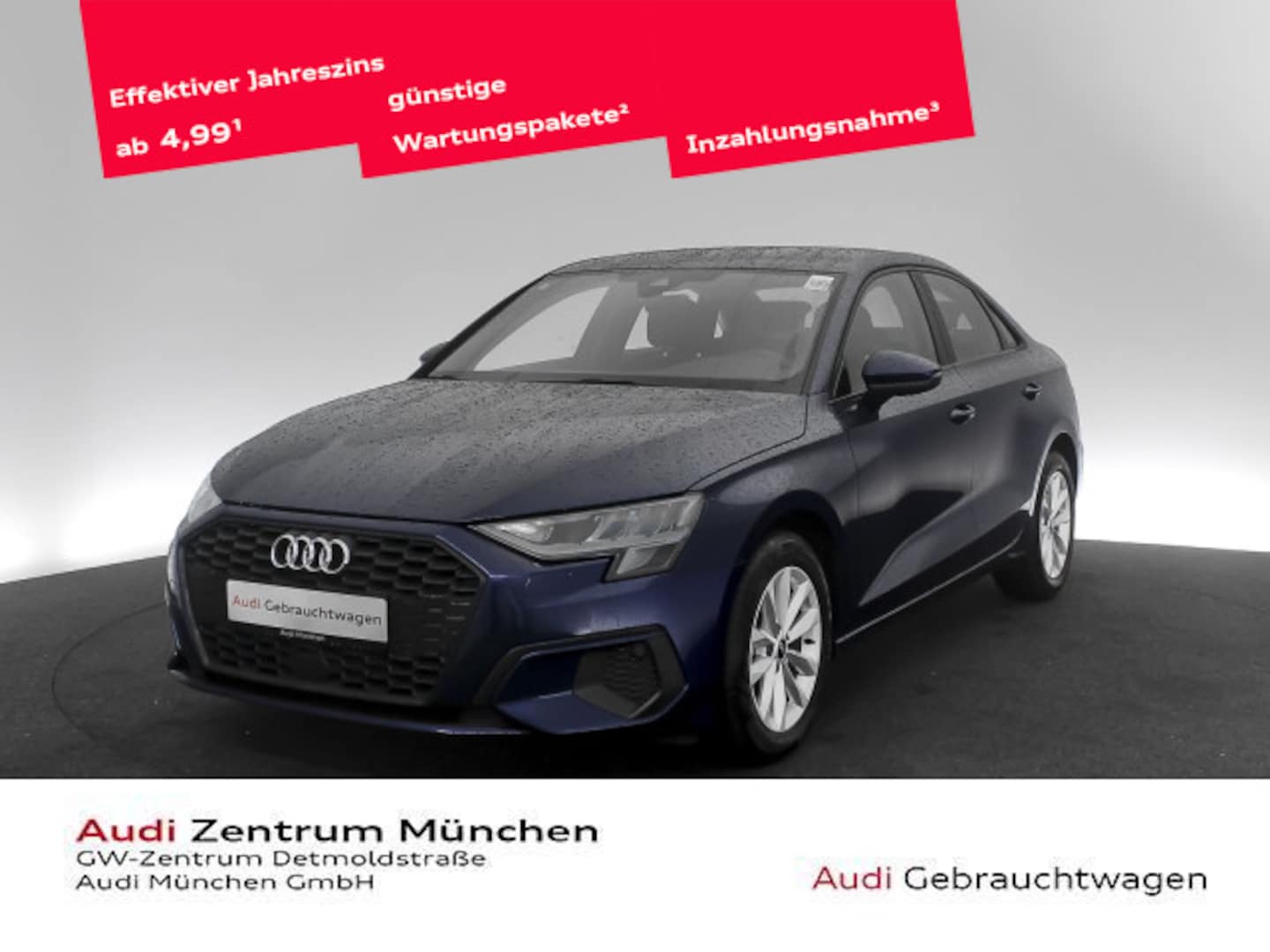 Bild über Audi A3 Limousine 30 TFSI Schaltgetriebe - für weitere Informationen kontaktieren Sie den Audi Partner