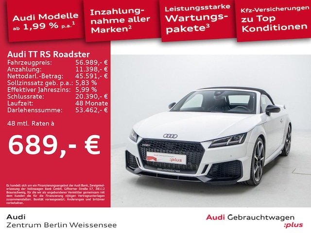 Image about Audi TT RS Roadster TFSI quattro S tronic