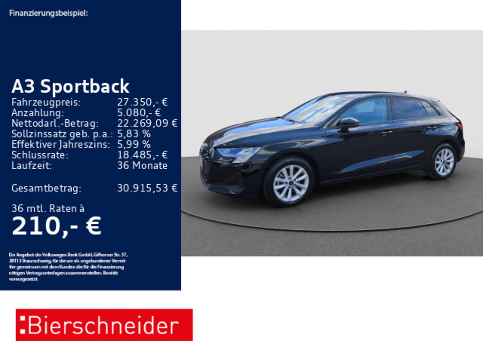 Audi A3 Sportback