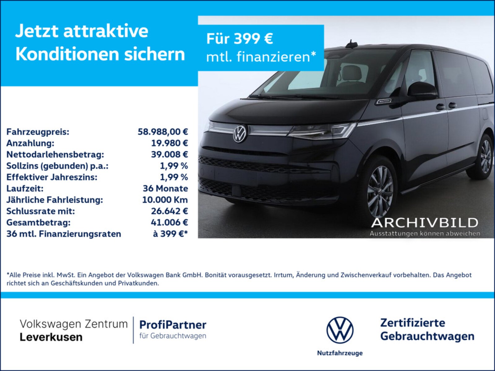 Volkswagen Multivan Langversion