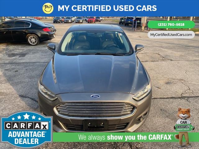 Used 2014 Ford Fusion SE with VIN 3FA6P0T96ER294856 for sale in Muskegon, MI