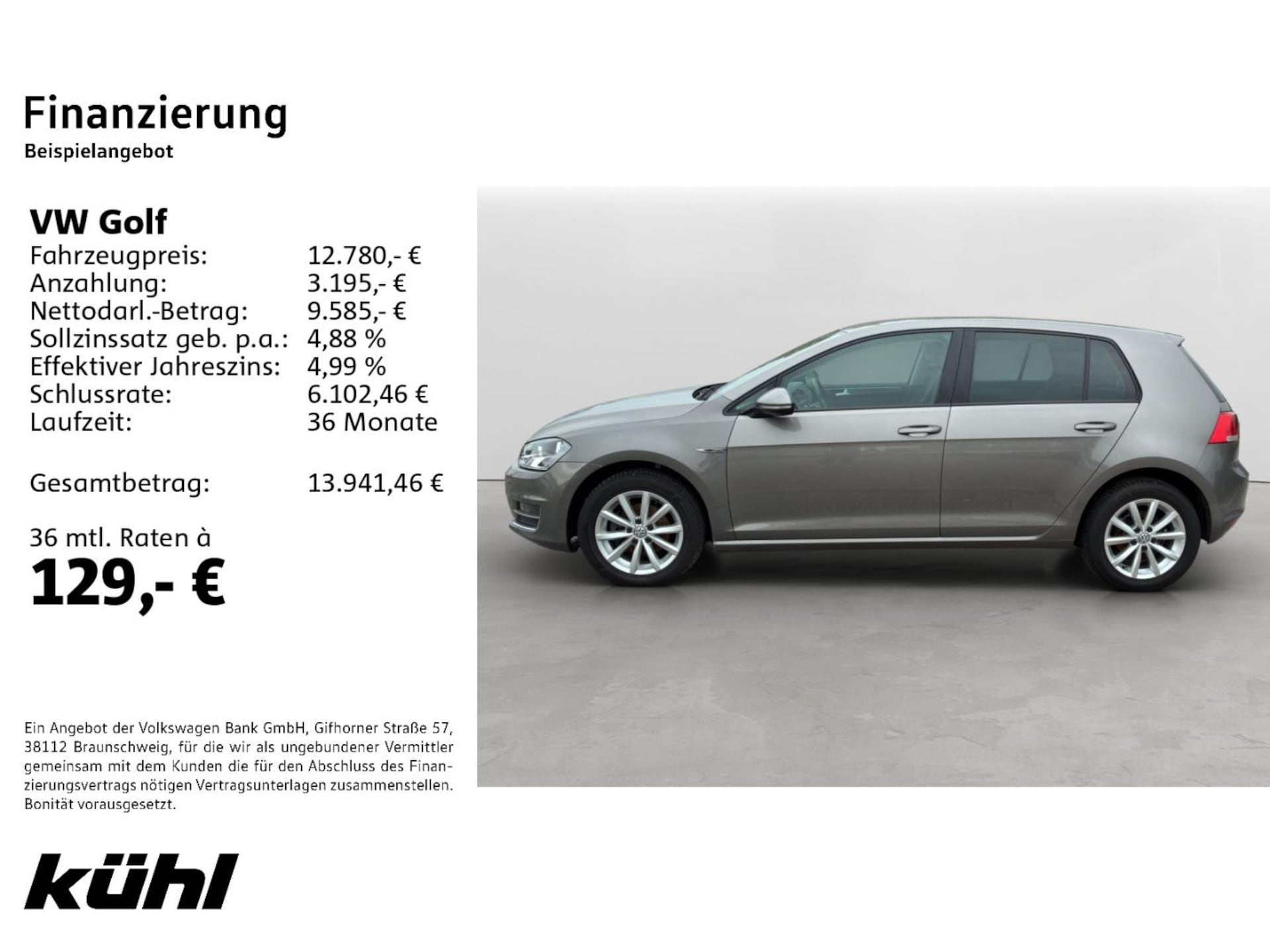 Volkswagen Golf LOUNGE