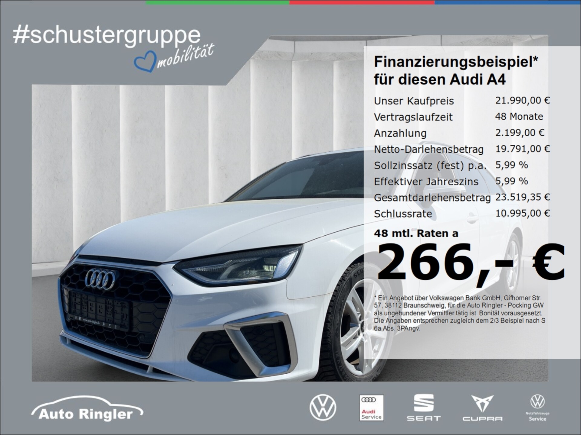 Audi A4 Avant S line