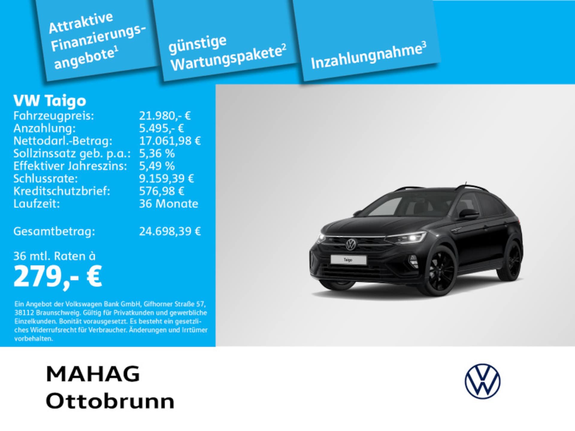 Volkswagen Taigo R-Line