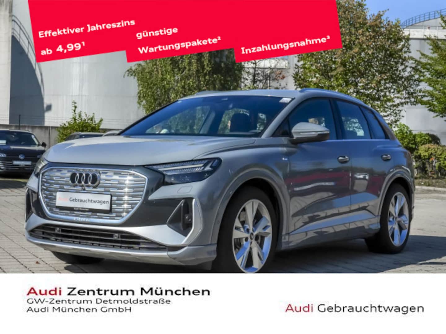 Bild über Audi Q4 e-tron 45 e-tron quattro - für weitere Informationen kontaktieren Sie den Audi Partner