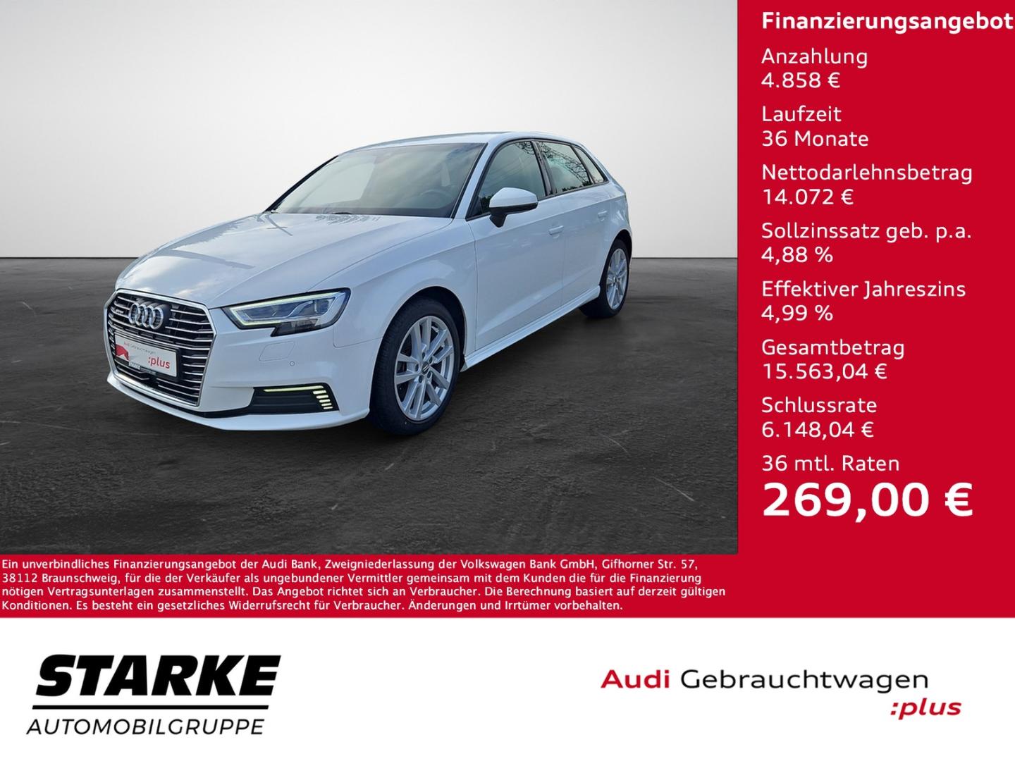 Image about Audi A3 Sportback e-tron sport 40 e-tron S tronic