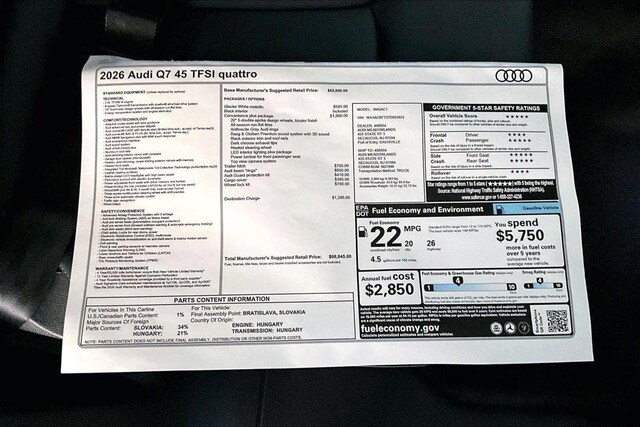 2026 Audi Q7 Premium - Photo 15