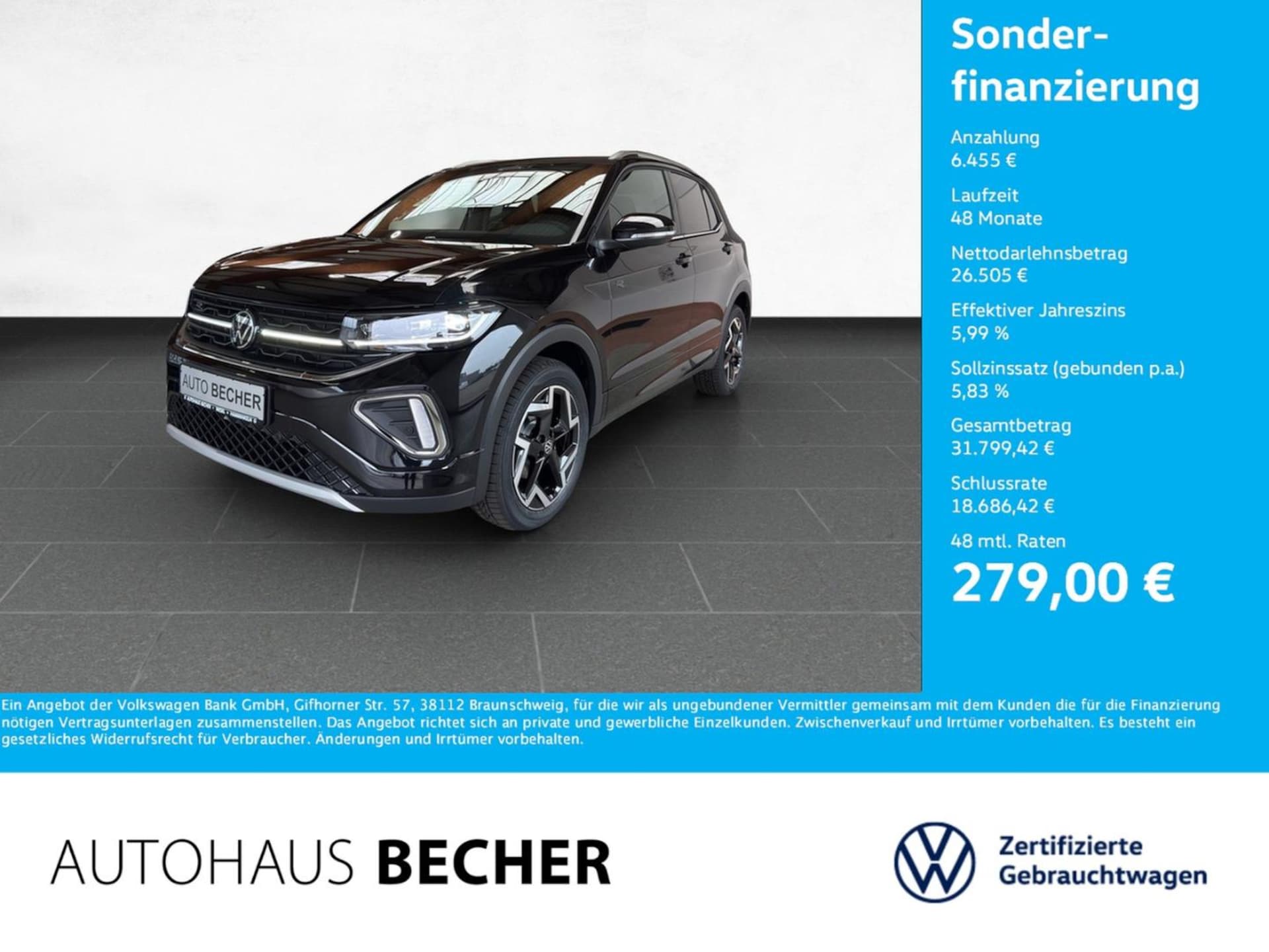 Volkswagen T-Cross R-Line