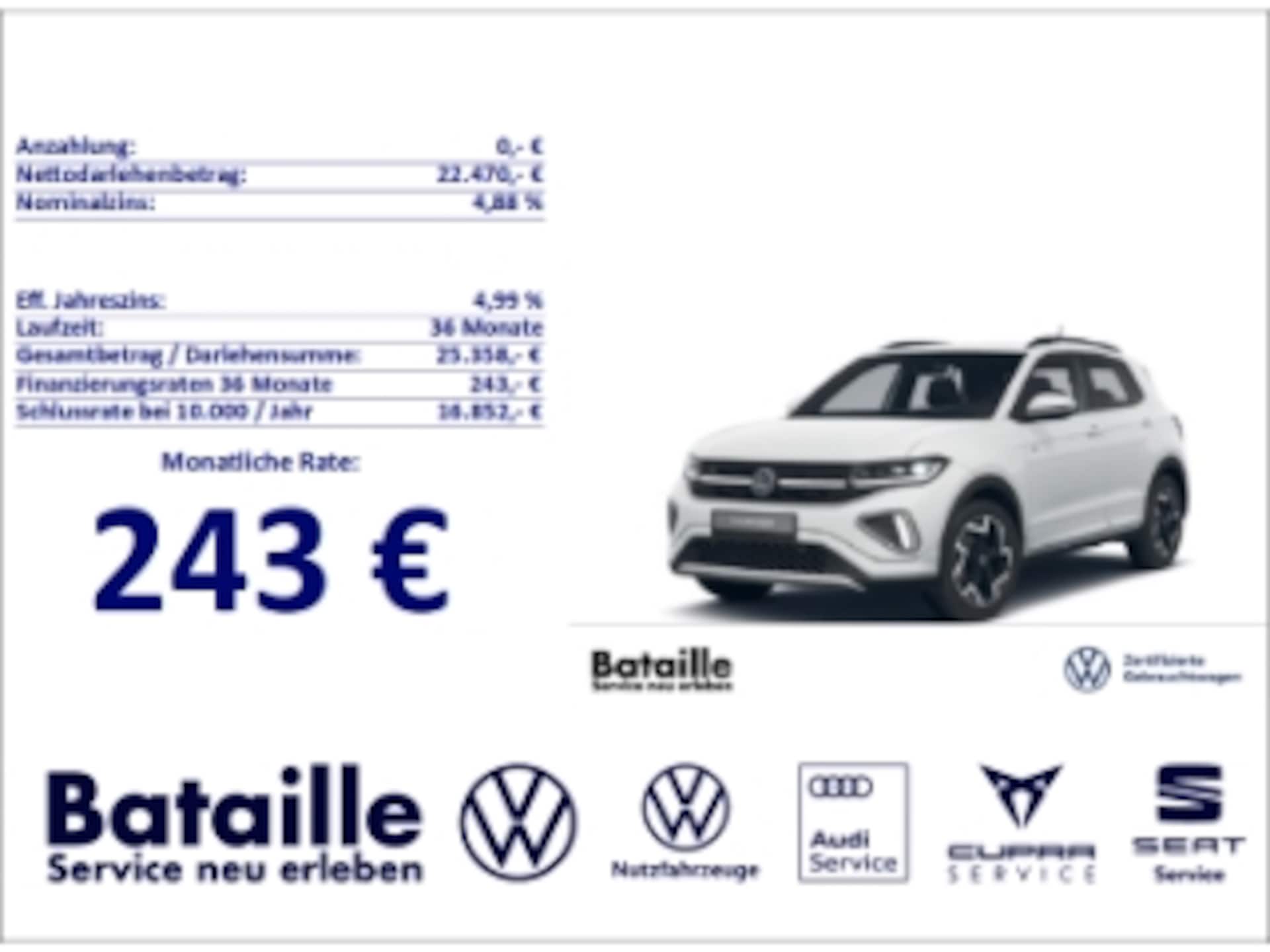 Volkswagen T-Cross R-Line