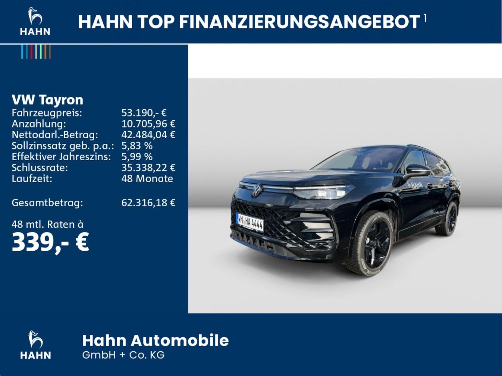 Volkswagen Tayron R-Line