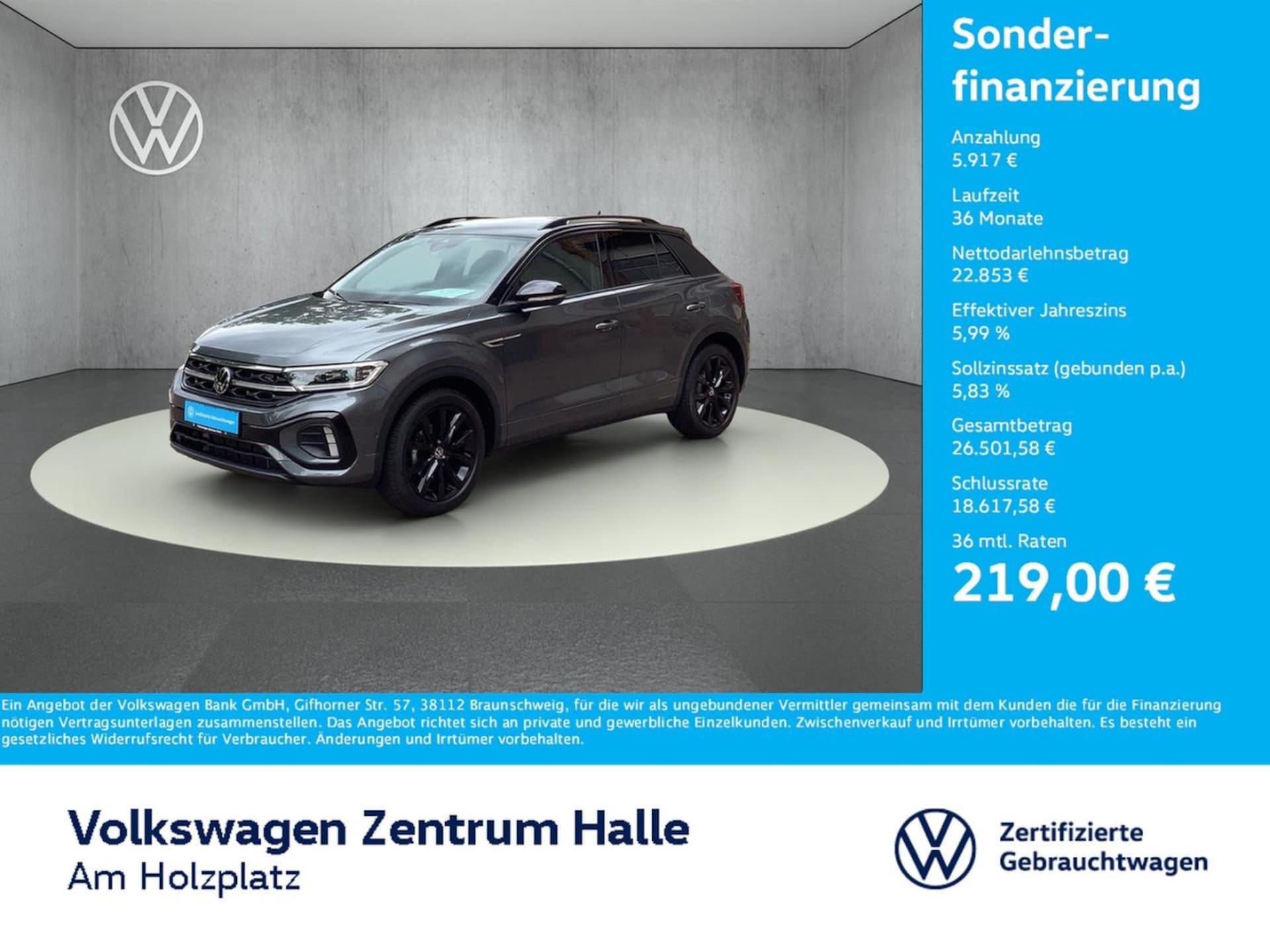 Volkswagen T-Roc R-Line