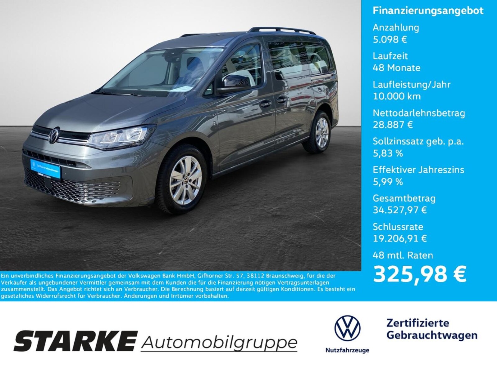 Volkswagen Caddy Maxi