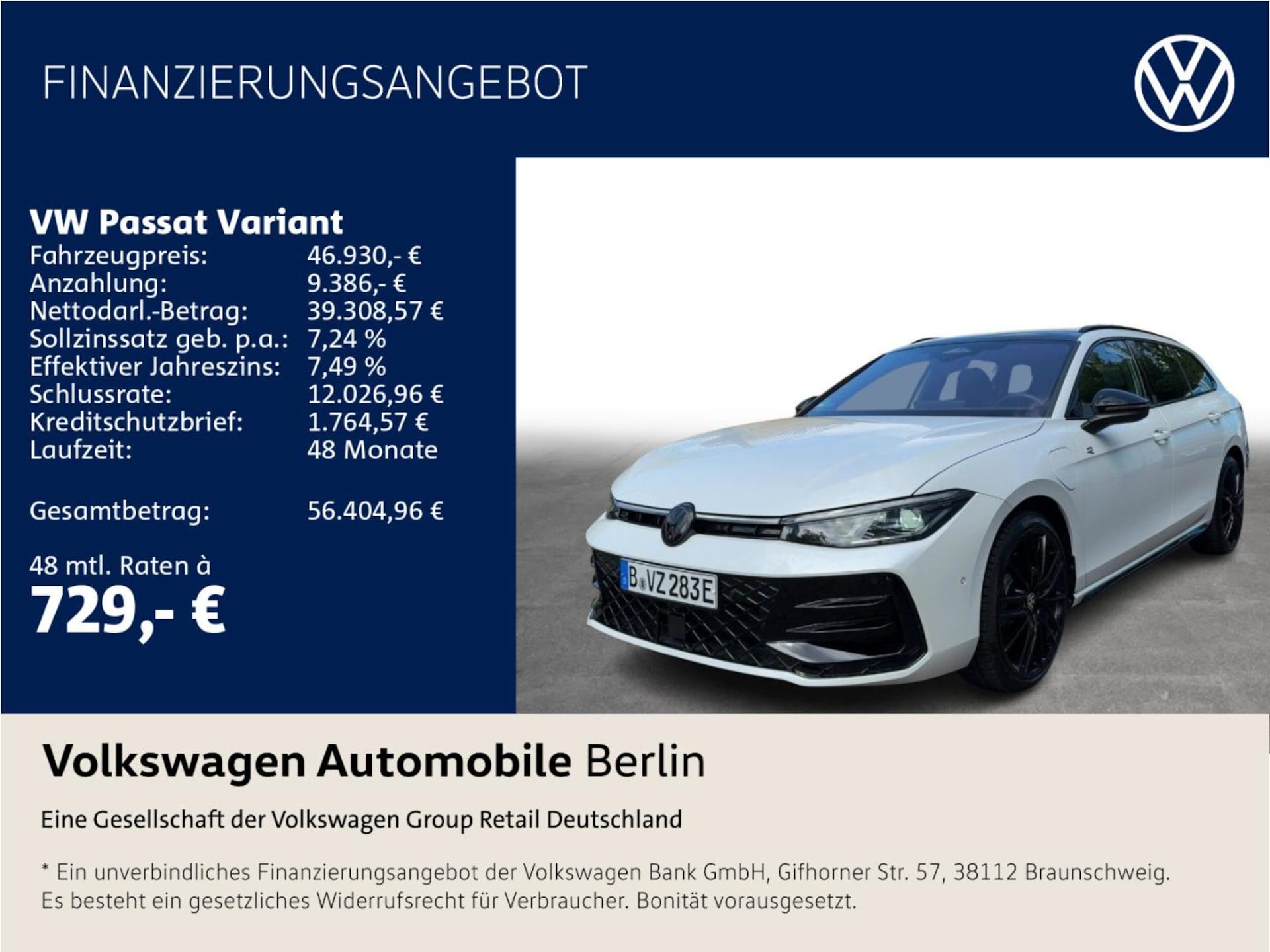 Volkswagen Passat 2024