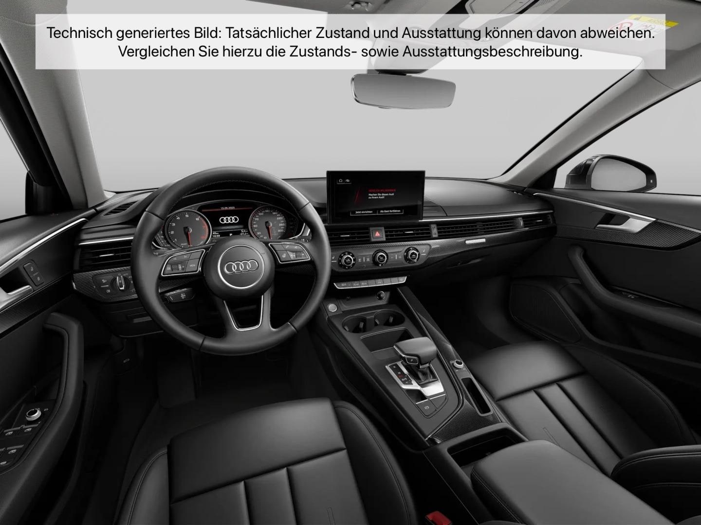 Bild über Audi A4 Avant advanced 40 TFSI quattro S tronic - für weitere Informationen kontaktieren Sie den Audi Partner