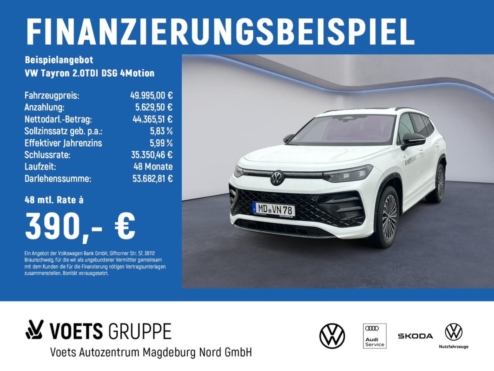 Volkswagen Tayron — Volkswagen Tayron Tayron 2.0TDI DSG 4Motion R-Line MATRIX+NAVI+AHK