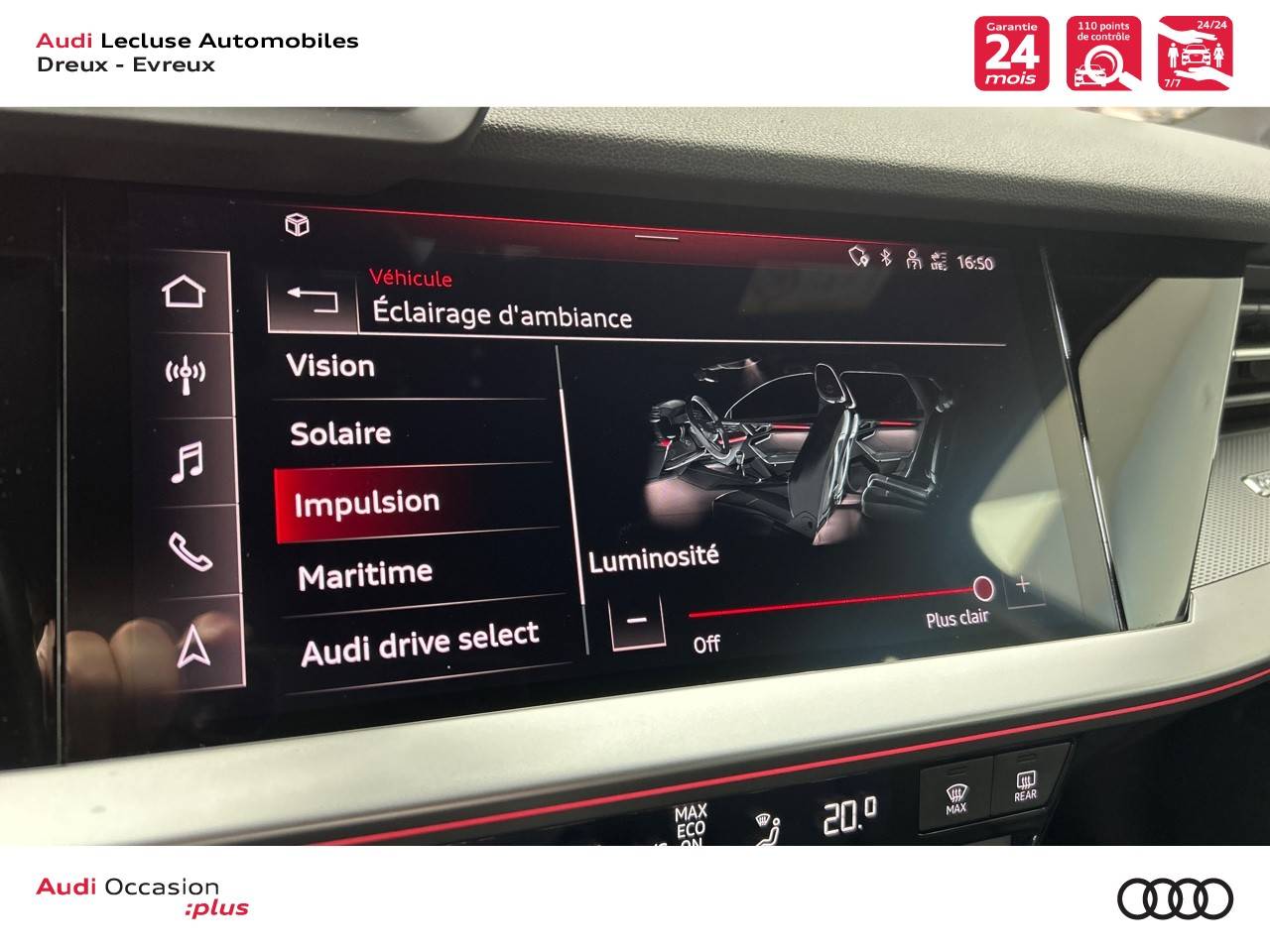 Image about Audi A3 Sportback TFSI e Design Luxe 40 TFSI e 150 kW (204 ch) S tronic